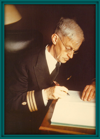 Commander Alexander Forbes in 1943